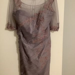 Beautiful lavender cocktail dress by Alyce, Paris . Size16
